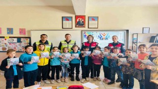 Kütahyada öğrencilere trafik güvenliği ve suçtan korunma yöntemleri semineri