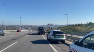 Kuzey Marmara Otoyolunda otomobiller çarpıştı: 5 yaralı