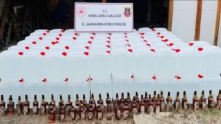Lüleburgazda 3 bin 360 litre etil alkol ele geçirildi, 2 kişi yakalandı