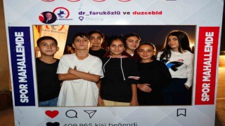 Mahalleli sporla buluştu