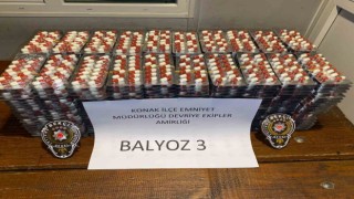 Makarna kolisinden 5 bin 559 adet uyuşturucu hap çıktı