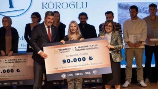 Makine Halısı Tasarım Yarışmasında dereceye girenler ödüllendirildi