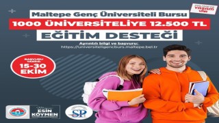Maltepe Belediyesinden 1000 üniversiteliye bin 250 TL burs