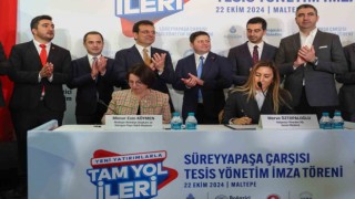 Maltepede Süreyyapaşa Çarşısı için imzalar atıldı