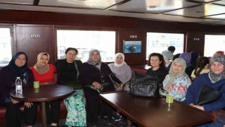 Manisa Büyükşehir Belediyesinden kadınlara özel körfez turu