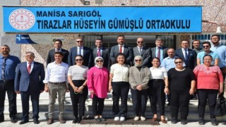 Manisa Milli Eğitim Müdürü Sarıgölde incelemede bulundu