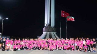Meme kanseri için önce yürüdüler sonra bilgilendirdiler