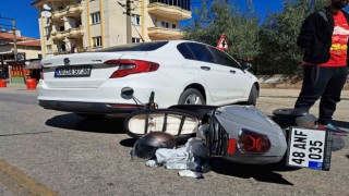 Menteşede trafik kazası: 1 yaralı