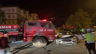 Menteşede trafik kazası: 1 yaralı