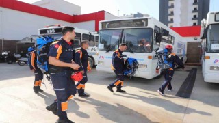 Mersin Büyükşehir Belediyesinden deprem tatbikatı