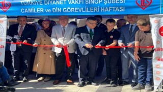 Mevlid-i Nebi Haftası ve Camiler Haftası Kitap Fuarı başladı