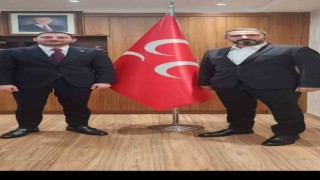 MHP Kayseri İl Başkanı Kalına tebrik ziyareti