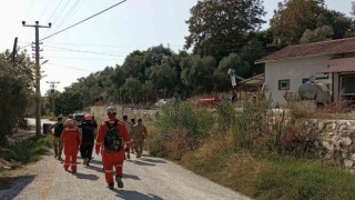 Milasta ekipler kayıp 80 yaşındaki yaşlı kadın için seferber oldu