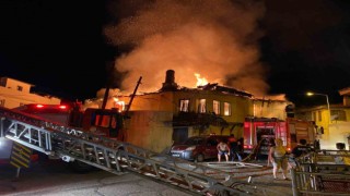 Milasta geceyi alevler aydınlattı