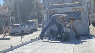 Milasta trafiği tehlikeye düşürmüştü, cezası kesildi
