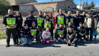 Motosiklet kulübü üyeleri ihtiyaç sahibi 32 aileye destek oldu