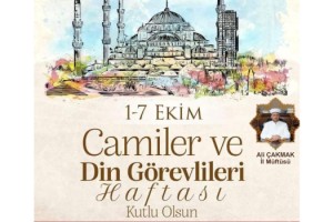 Müftü Ali Çakmak: “Camiler Hayır ve Bereketin Kaynağıdır”