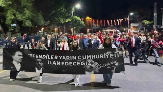 Muğlada Cumhuriyet coşkusu: Tek Koleji unutulmaz anlar yaşattı