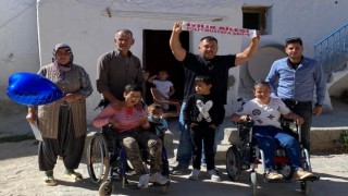 Niğdede engelli kardeşlerin hayali gerçek oldu
