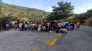 Öğrenciler doğa yürüyüşüne katıldı