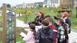 Öğrencilerden, Düzce Üniversitesi Botanik Bahçesine ziyaret