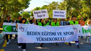 Öğrencilerden Sağlıklı Yaşam Yürüyüşü