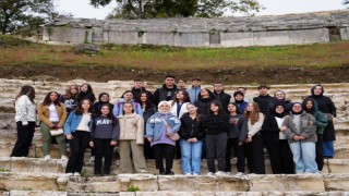 Öğrencilerden tarihe yolculuk