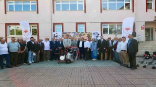 Orduda üreticilere makine ve ekipman desteği