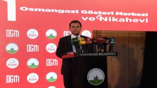 Osmangazi Gösteri Merkezi ve Nikah Evi açıldı