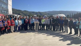 Osmaniye Devlet Hastanesinde deprem tatbikatı