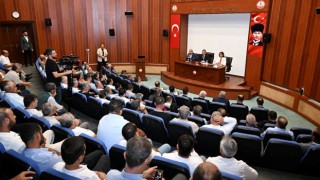 Osmaniye Valisi Dr. Erdinç Yılmaz, Muhtarlarla Bir Araya Geldi