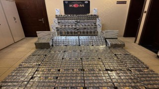 Osmaniye'de 9200 Paket Kaçak Sigara Ele Geçirildi