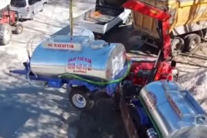 Osmaniye'de Çiftçilere Basınçlı Su Tankeri Dağıtımı Gerçekleştirildi