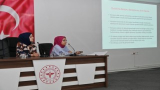 Osmaniye'de Sağlık Personeline Koruyucu Aile Hizmeti Eğitimi Verildi