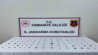Osmaniye'de tarihi eser operasyonu: 89 adet sikke bulundu