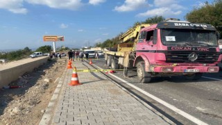 Osmaniyede vincin çarptığı işçi hayatını kaybetti