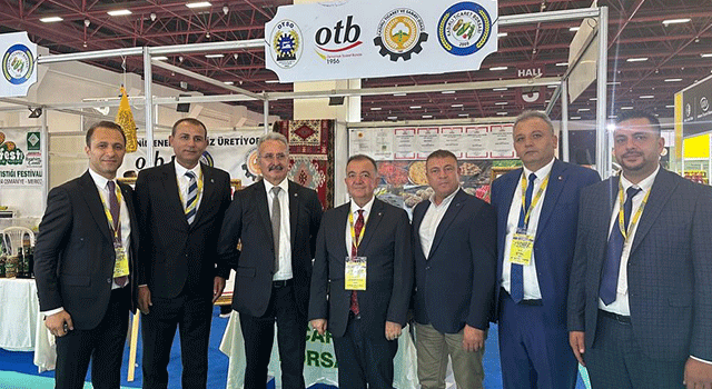 Osmaniye’nin Coğrafi İşaretli Ürünleri YÖREX Fuarı’nda Tanıtıldı