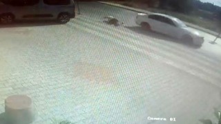 Otomobilin çarptığı yaya yaralandı