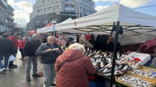 Palamut fiyatı düştü, vatandaş ilgi gösterdi