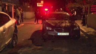 Pendikte bir araca pompalı tüfekle saldırı düzenlendi