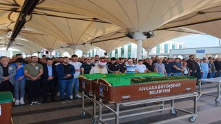 Polis memuru eşi tarafından öldürülen kadın son yolcuğuna uğurlandı