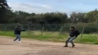 Pusu kurup cinayet anını kameraya çekmişler