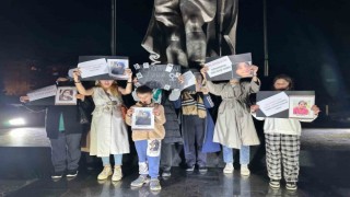 Rizede kadına şiddete karşı protesto ilgi görmedi