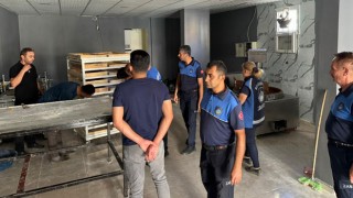 Ruhsatsız İşletmeye Zabıta Baskını