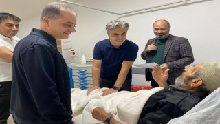 Sağlık yetkilileri hastanede incelemede bulundu