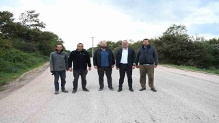 Şahmelek ve Doğlada yol çalışmaları tamamlandı