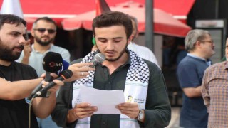 Sakarya tek yürek oldu, İsrailin zulmüne karşı yürüdü