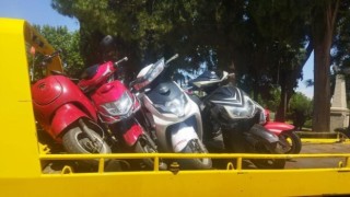 Salihlide 9 ayda 977 araç trafikten men edildi