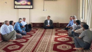 Samsat Kaymakamı Artar, köylerde incelemelerde bulunuyor