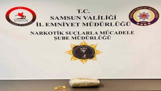 Samsunda 1 kilo skunk ile yakalanan şahsa gözaltı